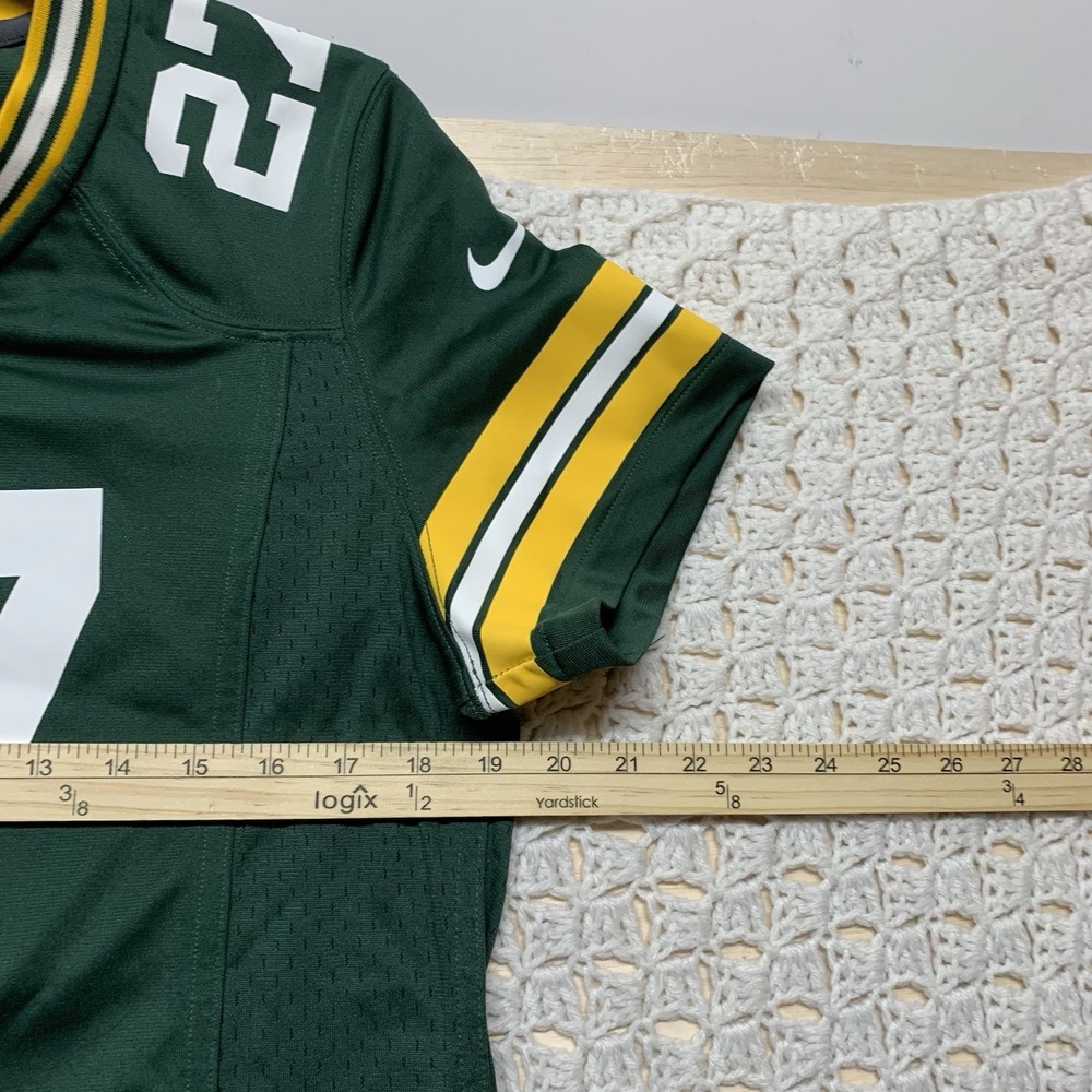 Green Bay Packers Eddie Lacy‎ Women's Sz L  Nike NFL Football Jersey #27 Team - Picture 4 of 9